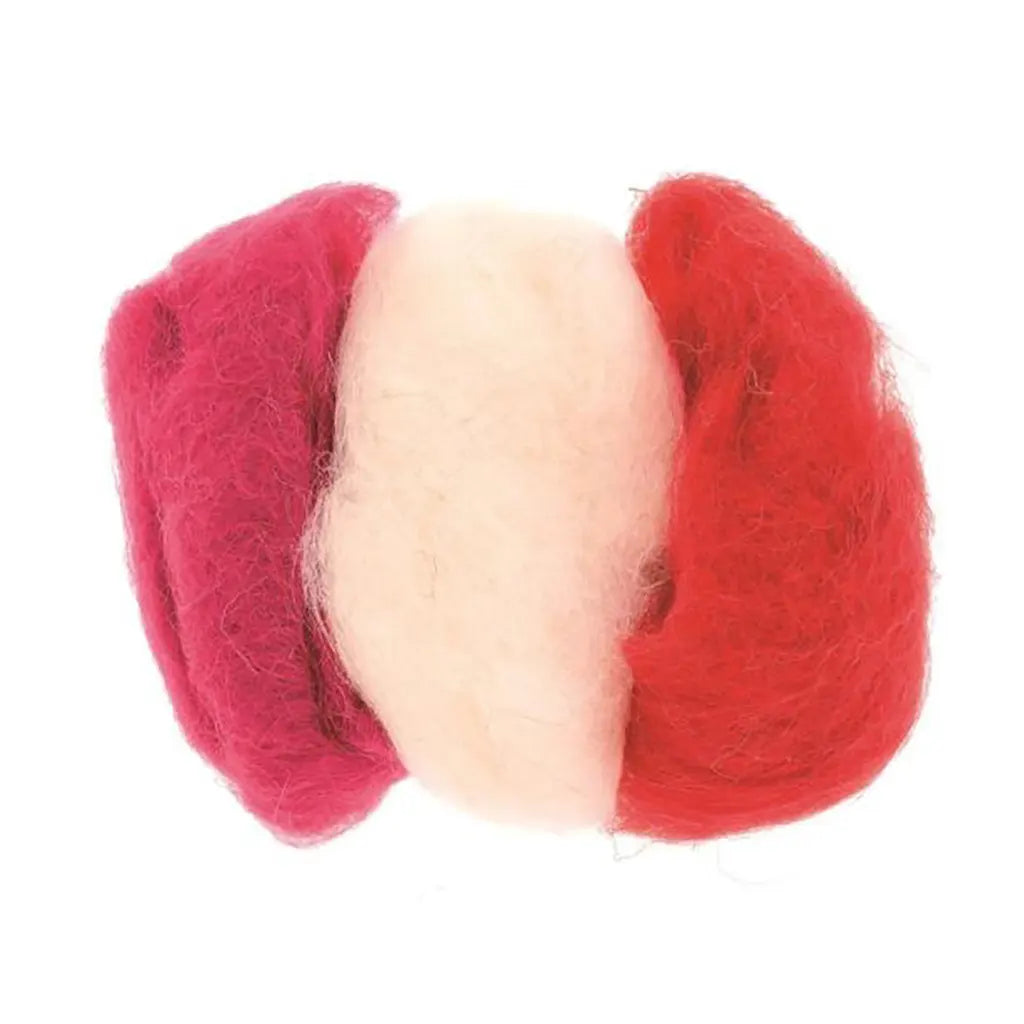 Sheepwool 30G 100% Natural, Red-Mix
