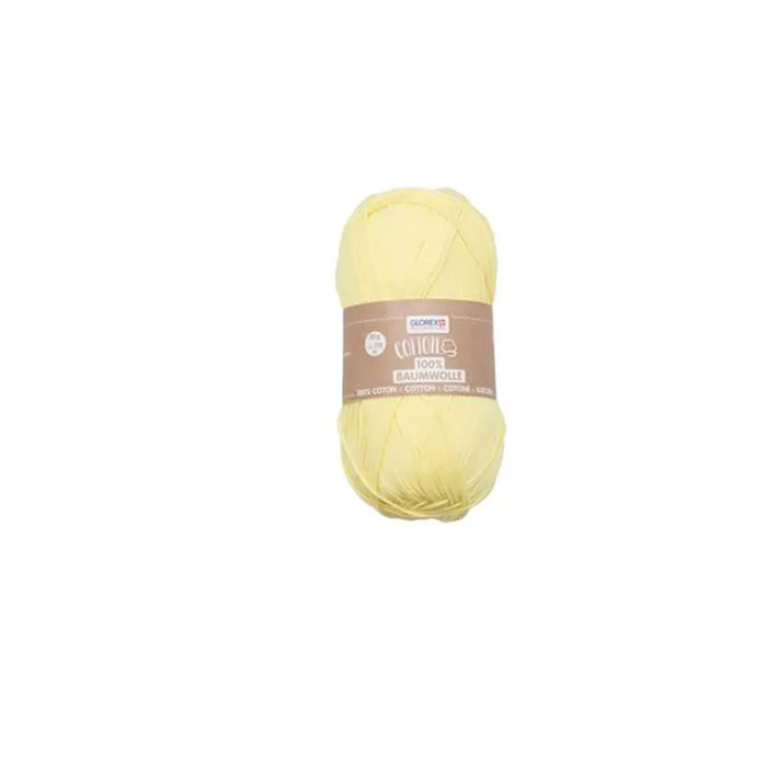Cotton 100% Wool Cotton 50G, Yellow