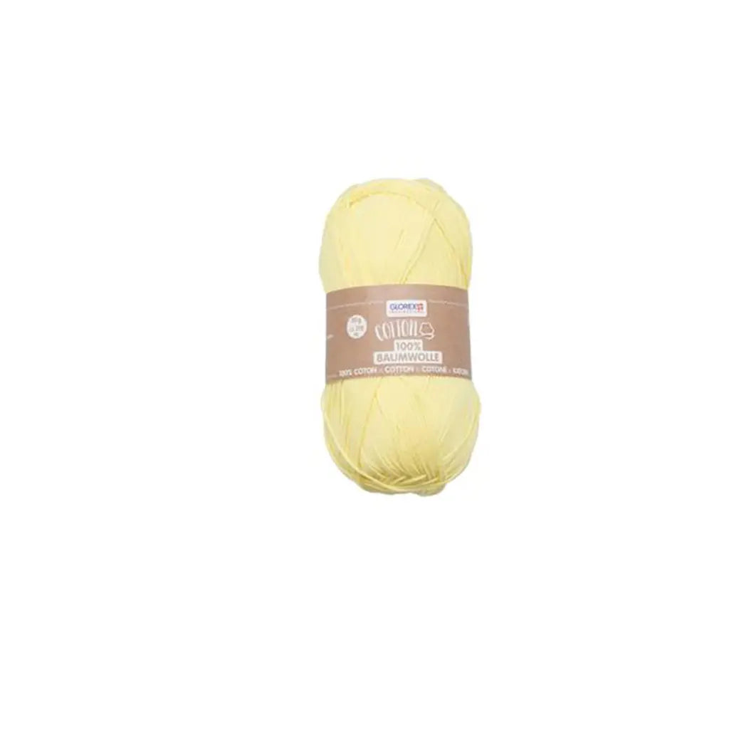 Cotton 100% Wool Cotton 50G, Yellow