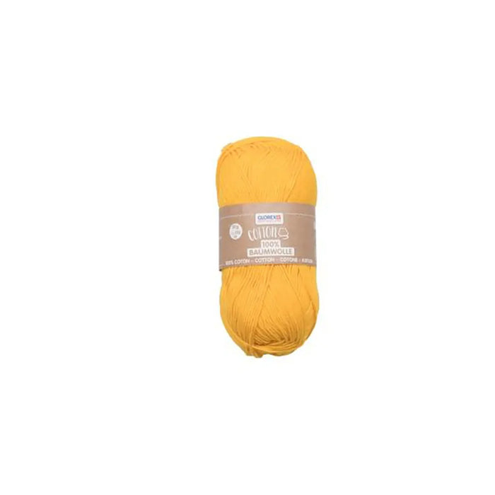 Cotton 100% Wool Cotton 50G, Sun Yellow