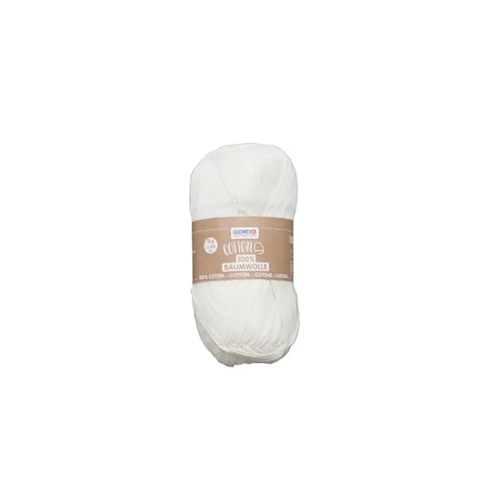 Cotton 100% Wool Cotton 50G, Natural