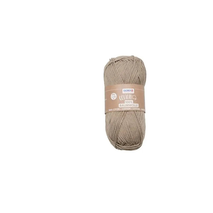 Cotton 100% Wool Cotton 50G, Beige