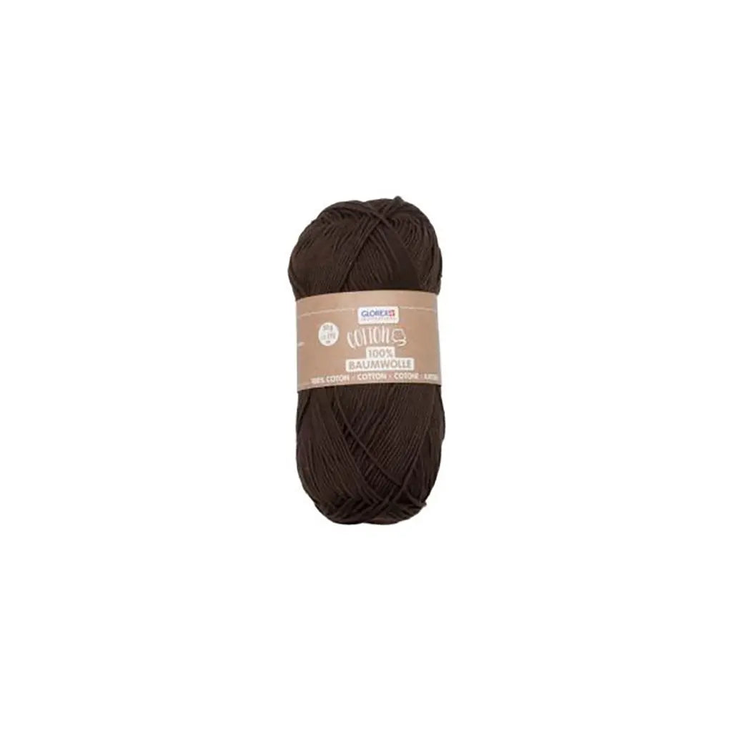 Cotton 100% Wool Cotton 50G, Brown