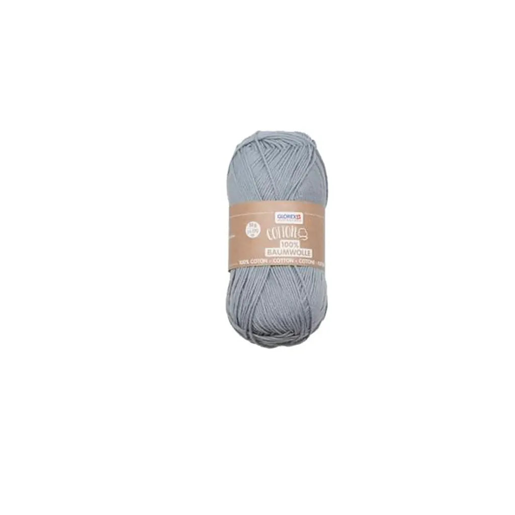 Cotton 100% Wool Cotton 50G, Grey