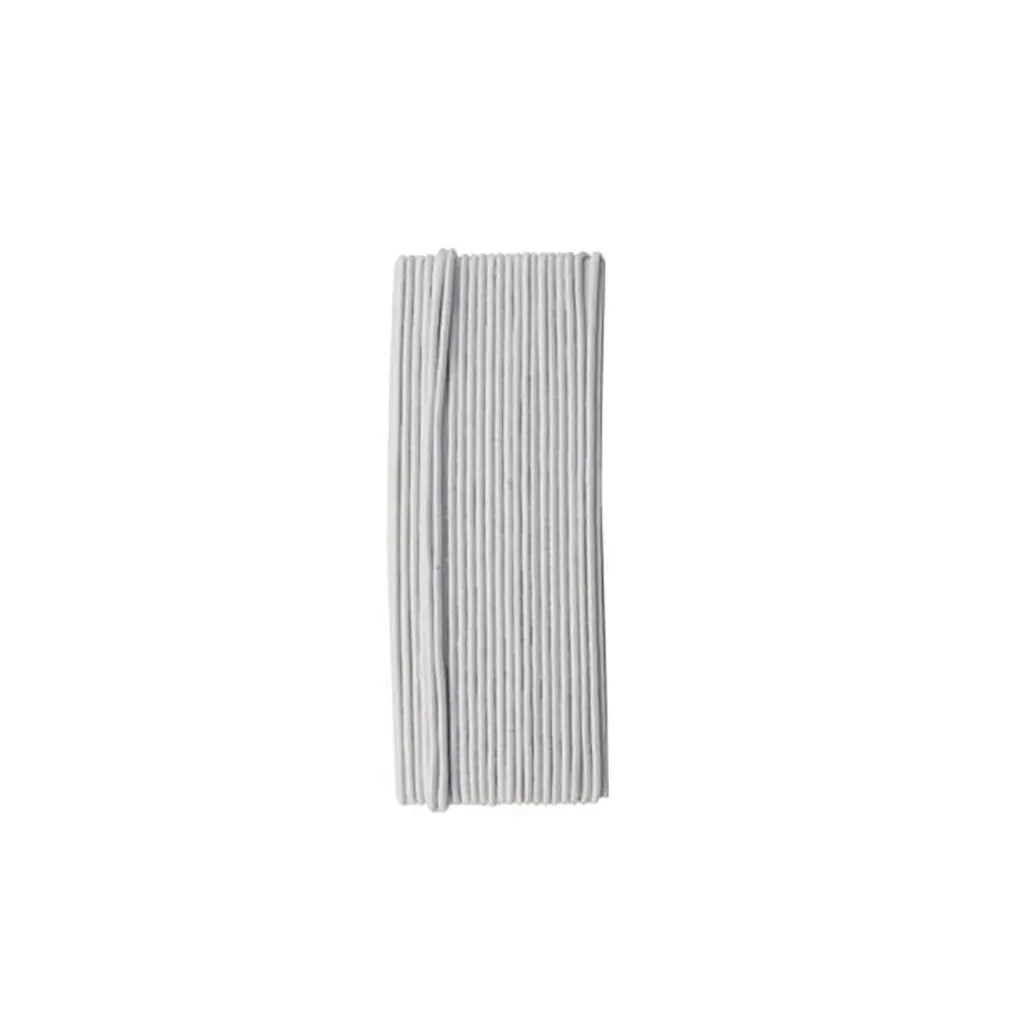 Elastic 5m x 1.5mm, White