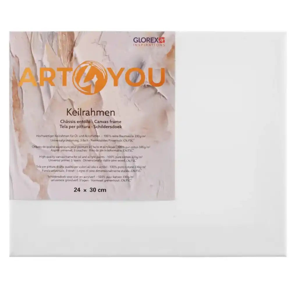 Canvas Frame 3pcs 1.7cm 30x40 330g/M2 Pine