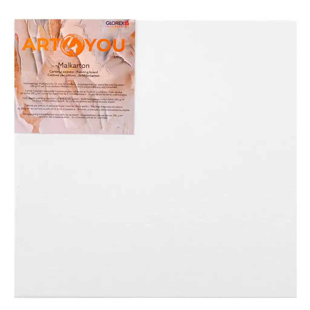 Painting board 3mm 5x5cm 10pcs 280g/M2