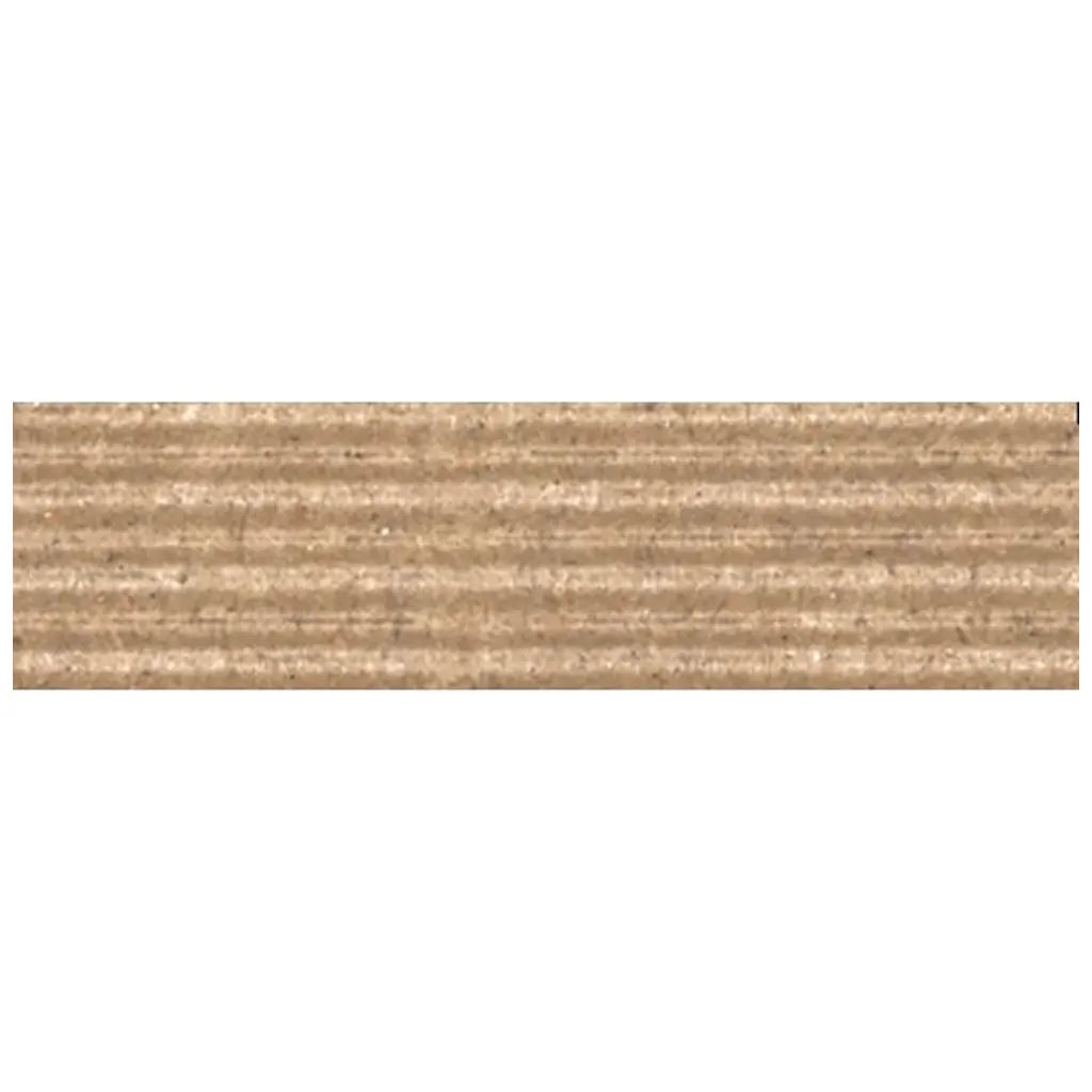 Corrugated Cardboard 50x70cm 1 Sheet, Natural