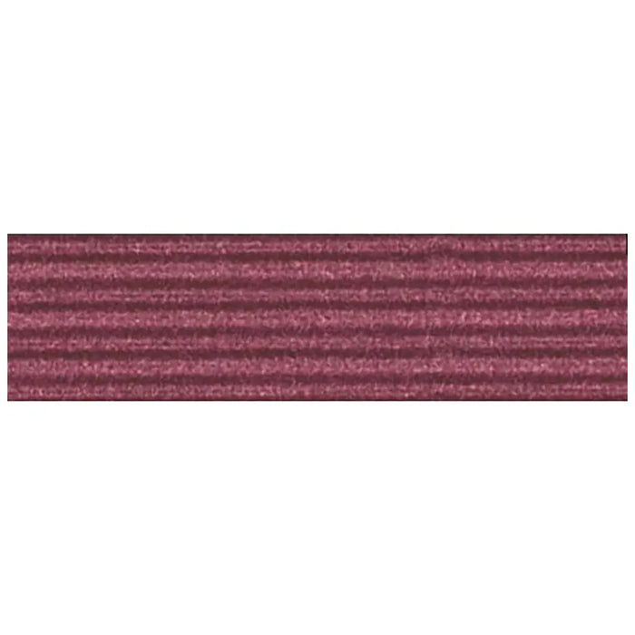 Corrugated Cardboard 49.5x70cm 1 Sheet, Bordeaux