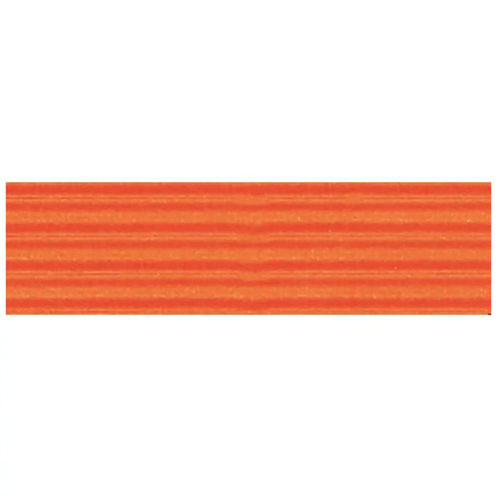 Corrugated Cardboard 50x70cm 1 Sheet, Orange