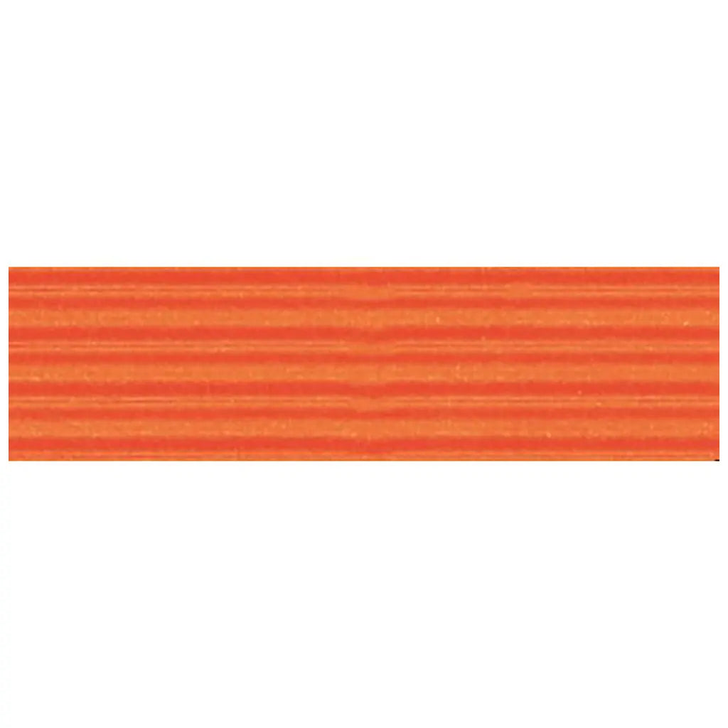 Corrugated Cardboard 50x70cm 1 Sheet, Orange