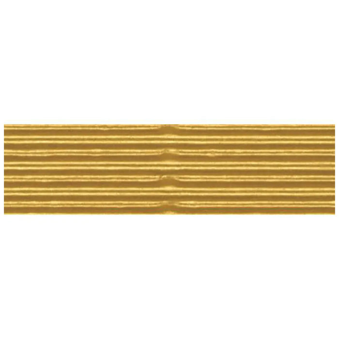 Corrugated Cardboard 50x70cm 1 Sheet, Gold