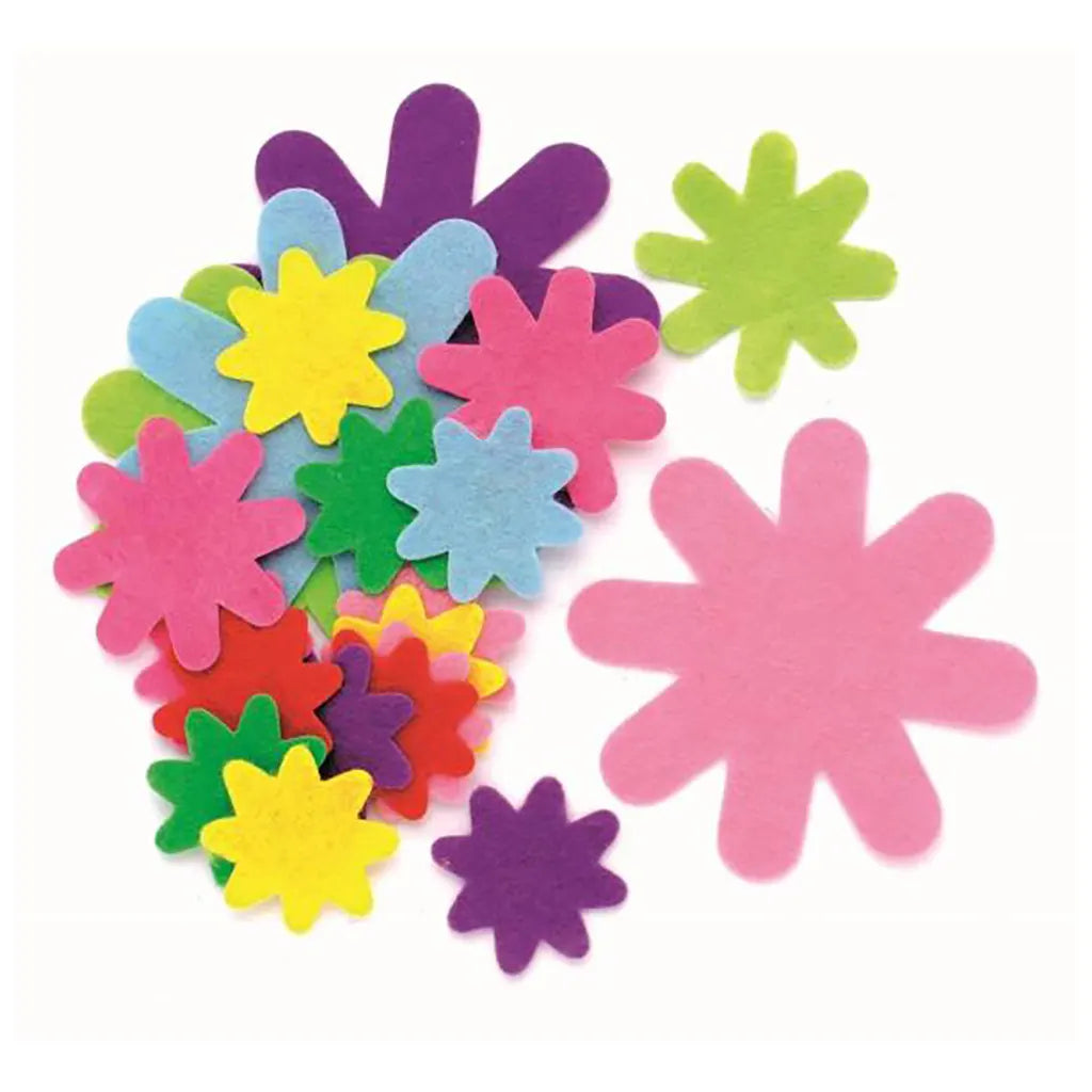 Craft Felt Flower 50pcs