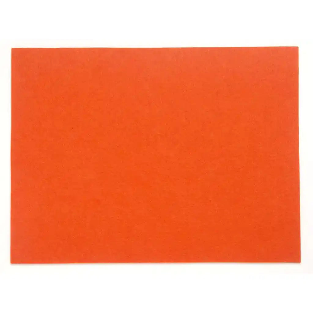 Craft Felt 4mm 30X40cm 1pc, Orange