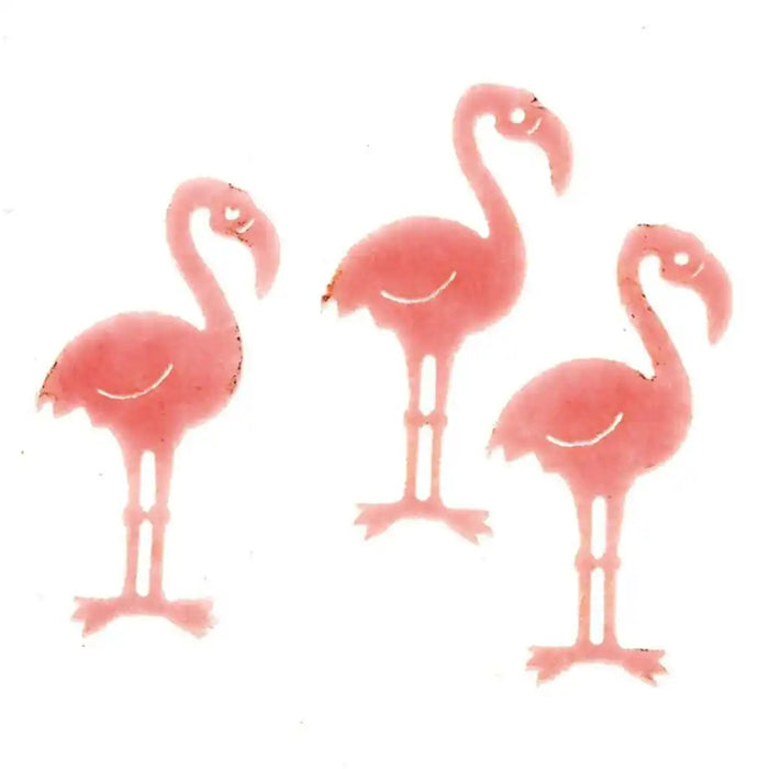 Felt Flamingo 12pcs Pink 45x20mm