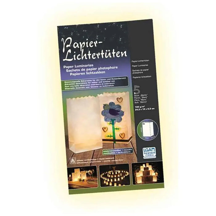 Candle Bags Blank 5pcs 24.5X14X8.5cm