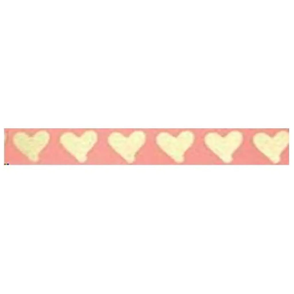 Washi Tape 15mmx10m, with Hearts