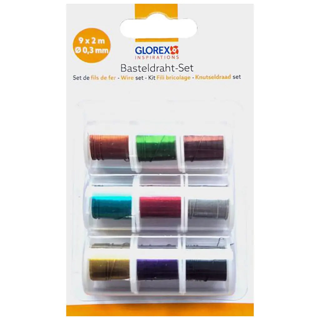 Wire Set 9 Rolls A 2M Assorted