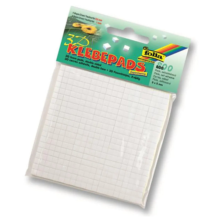 Self Adhesive Pads 3D Effect 5x5mm. 0.5+1.0