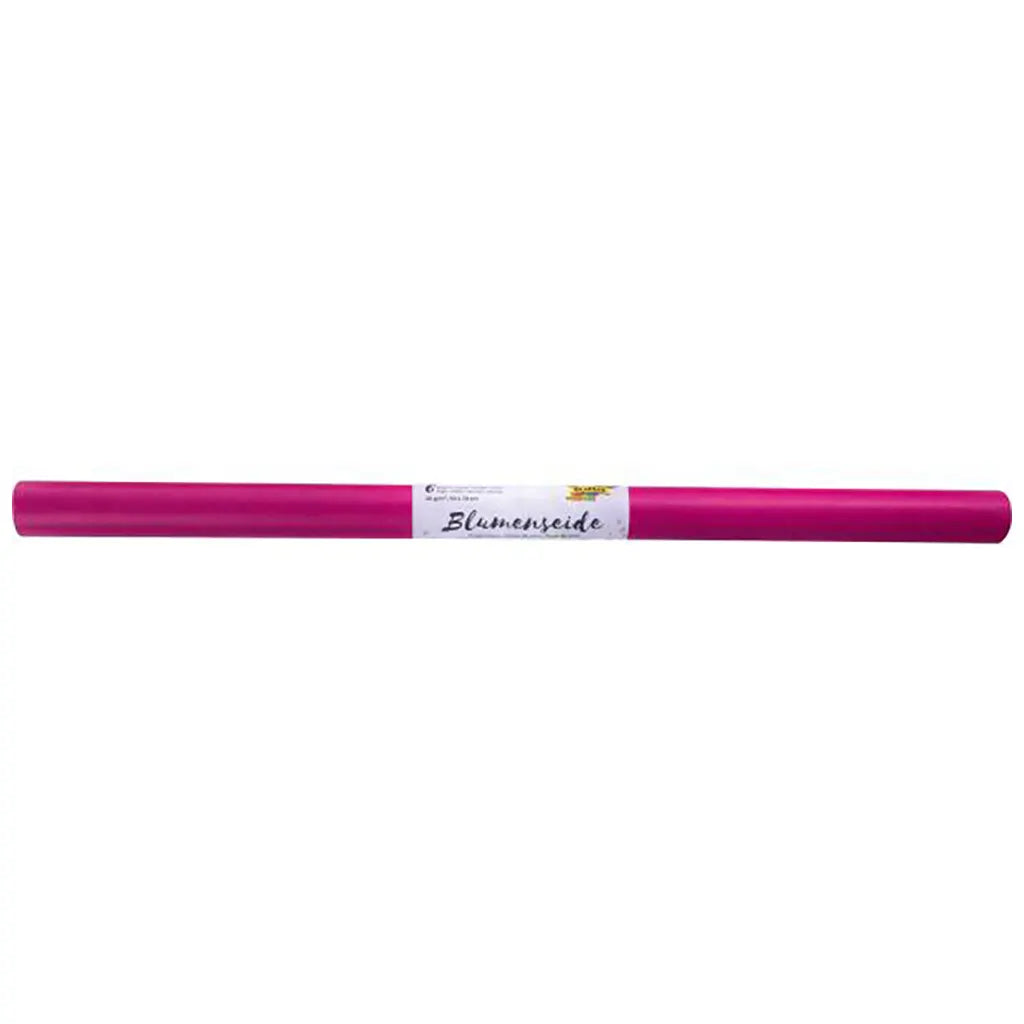 Silk Paper 20G/M2 50x70cm 6 Sheets Roll, Pink