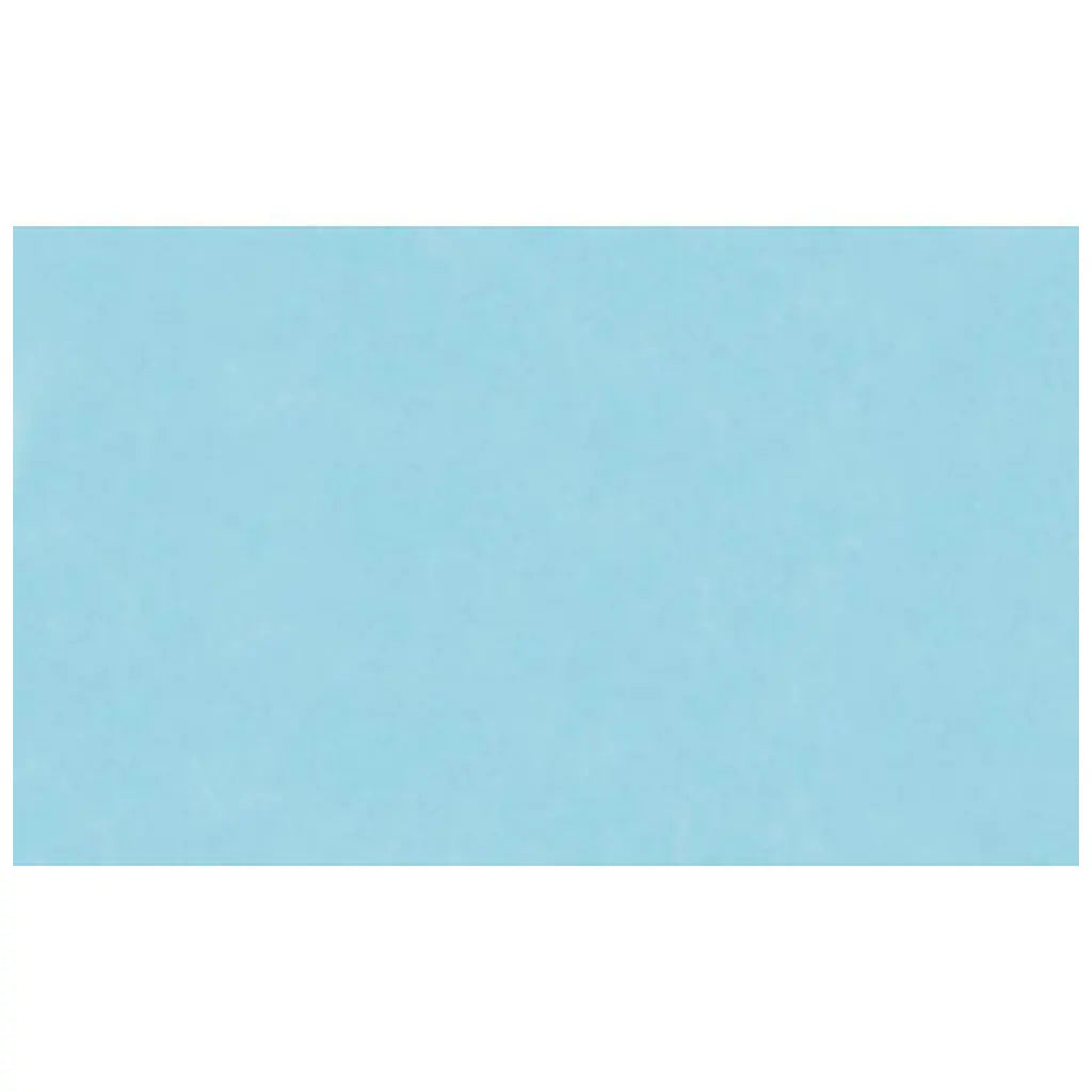 Silk Paper 20G/M2 50x70cm 6 Sheets Roll, Light Blue