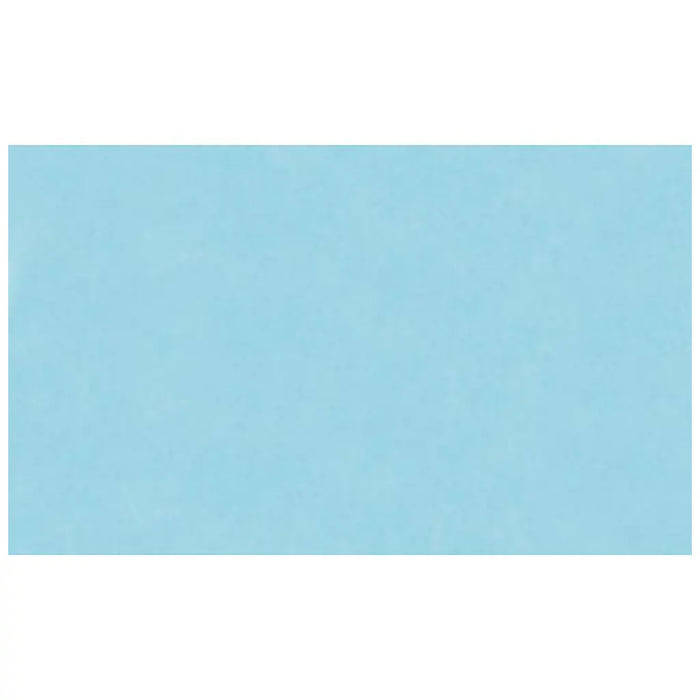 Silk Paper 20G/M2 50x70cm 6 Sheets Roll, Light Blue