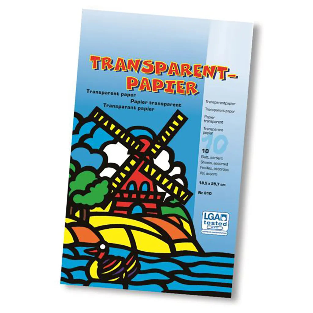 Transparent Paper 42g/m, Assorted