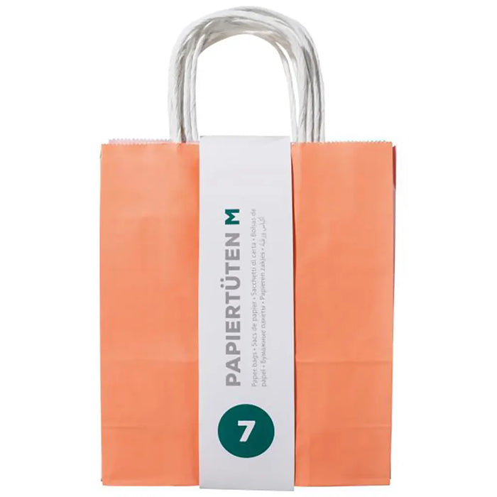 Kraft Paper Bags 18x8x21cm, 7pcs Assorted