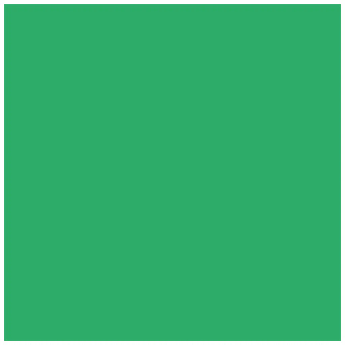 Photo Cardboard 300G/M2 50X70cm 1 Sheet, Emerald Green