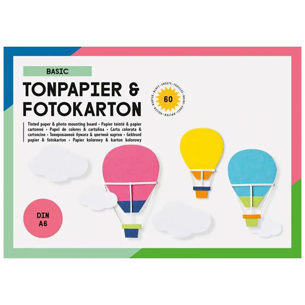 Craft Bloc Basic Din A6 60 Sheets Assorted Strong Colors