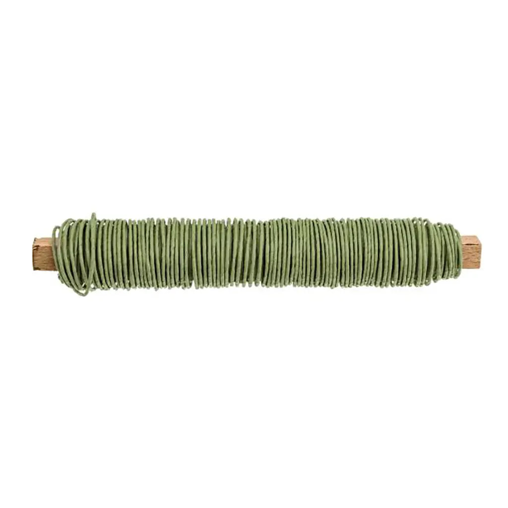 Paper Wire 0.8mm, 22m Green