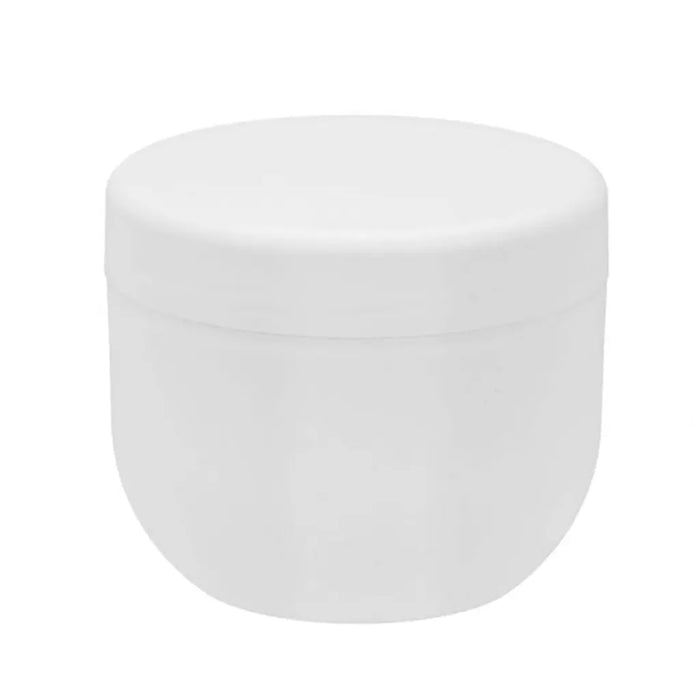 Cream Jar 100ml White Single-Walled