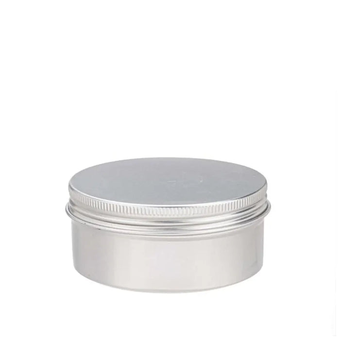 Aluminium Screw Top Jar 100ml 75x24mm with Glued Liner