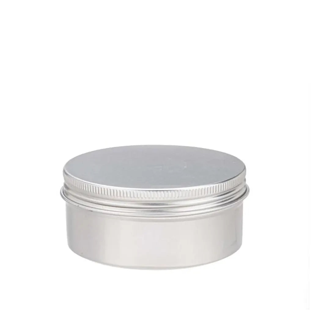 Aluminium Screw Top Jar 100ml 75x24mm with Glued Liner