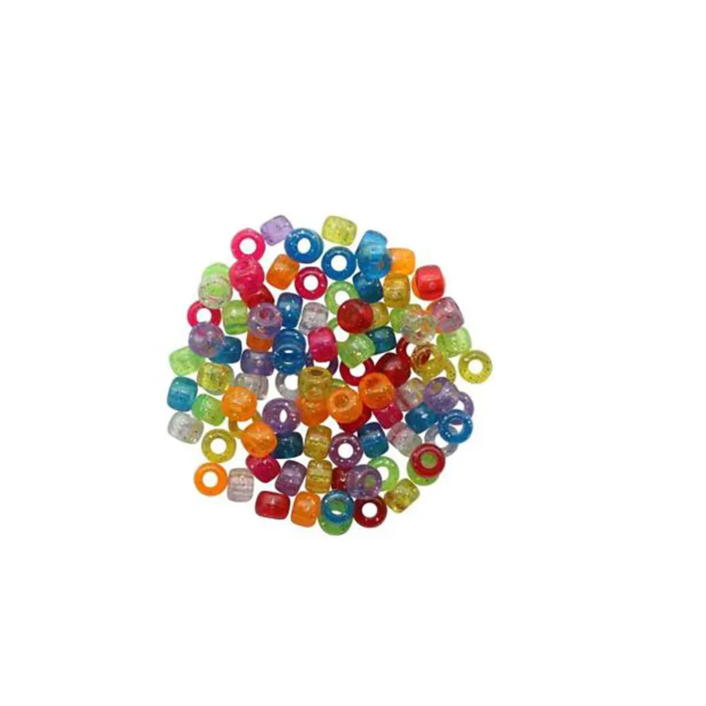 Beads 6x9mm 25g Glitter