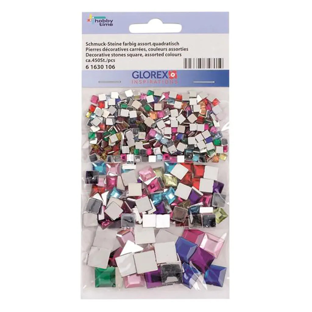 Deco Stones Assorted Square app. 450 pcs
