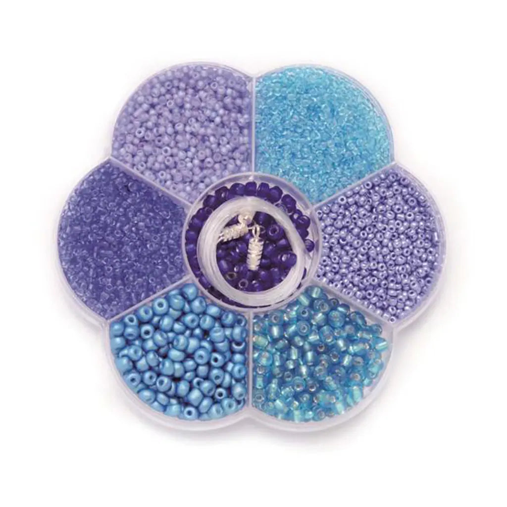 Beads Mix 9x10x2cm, Blue