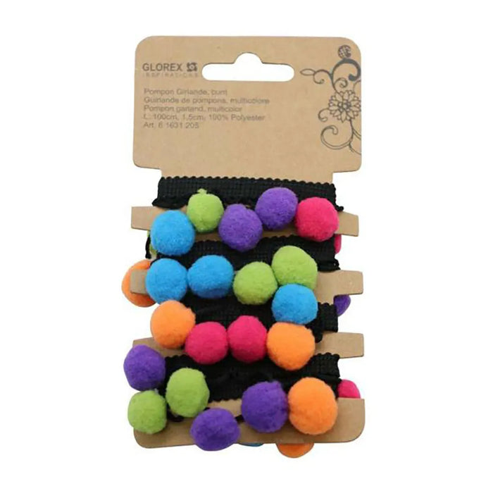 Pompon Garland Multicolor, 1M