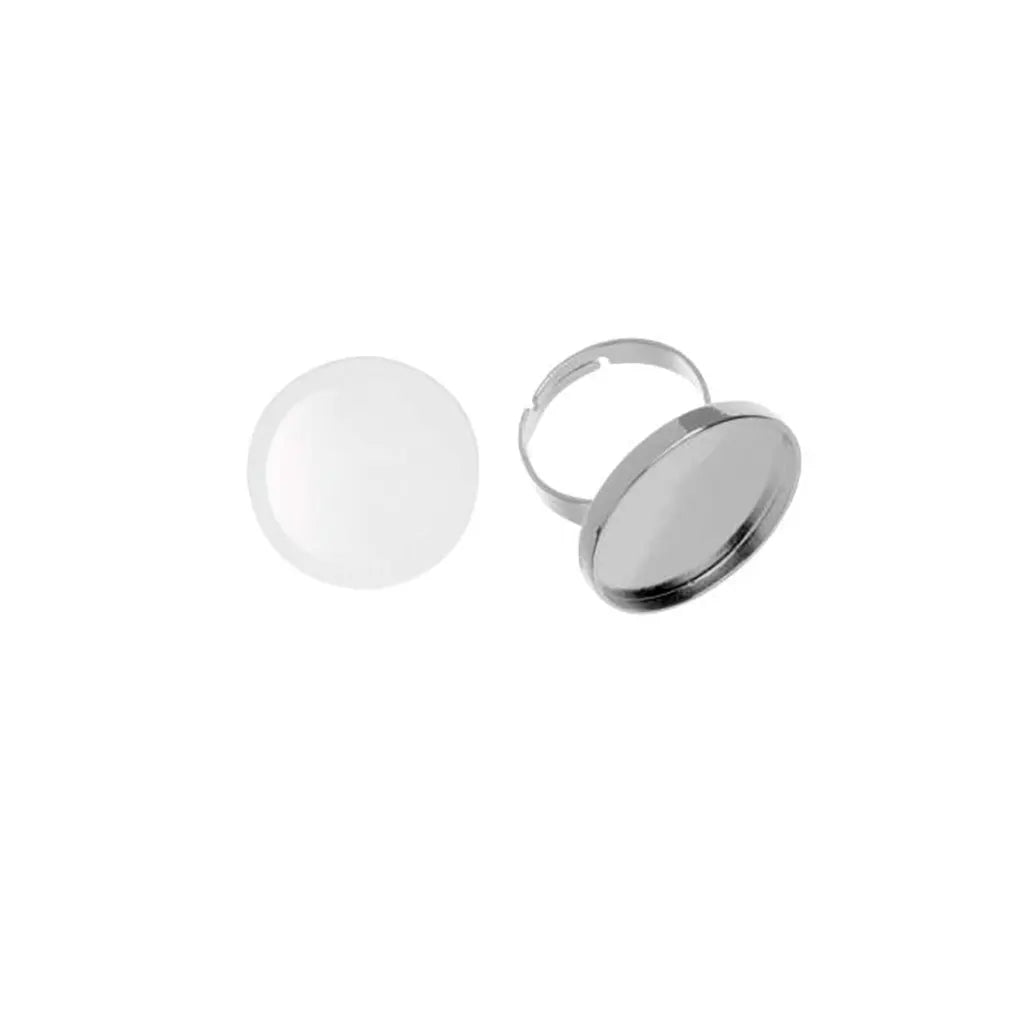 Ring Round Silver ?27mm