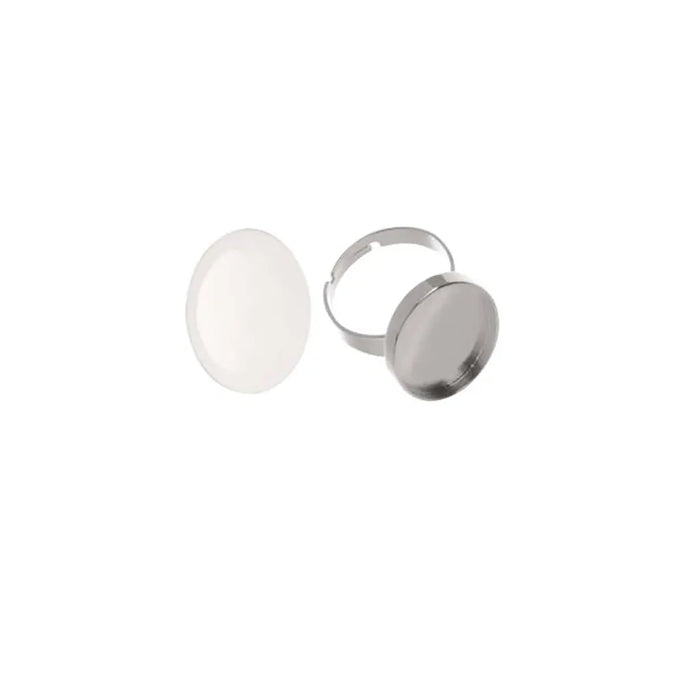 Ring Oval Silver 27x19mm
