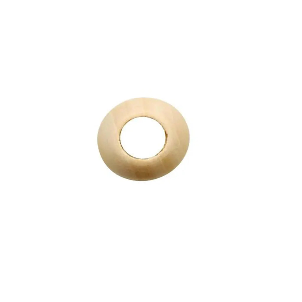 Wooden Ball Drilled 30mm 6pcs Hole 12mm, Birch