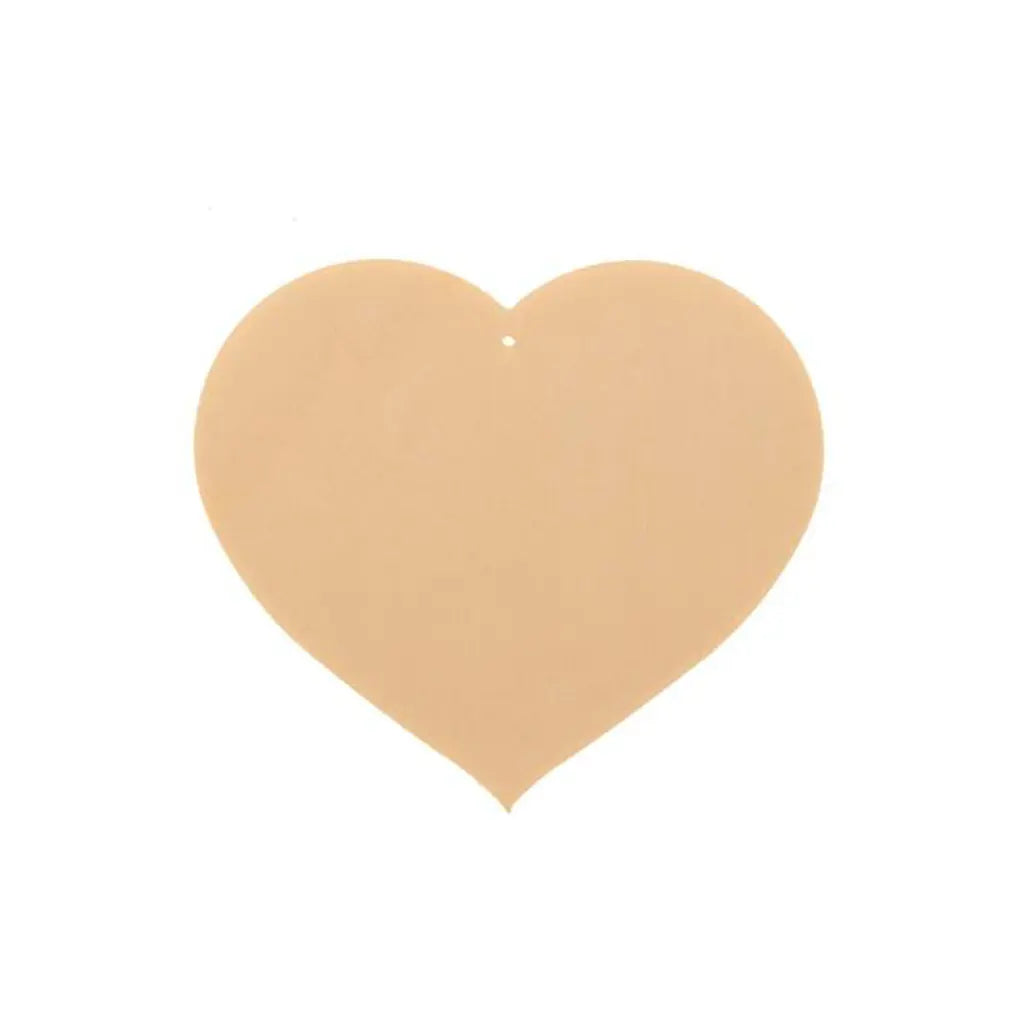 Heart Shape App. 8x7cm 4pcs