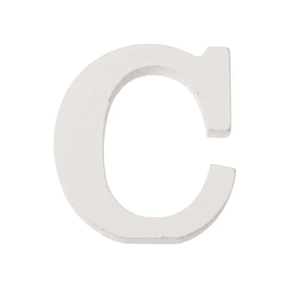 Letter C MDF 5.5x0.9cm, 1pc