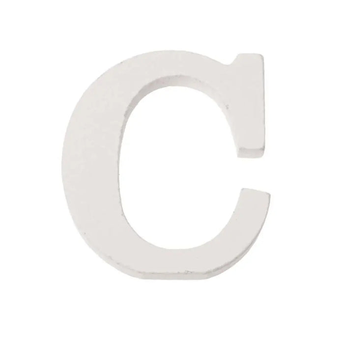 Letter C MDF 5.5x0.9cm, 1pc