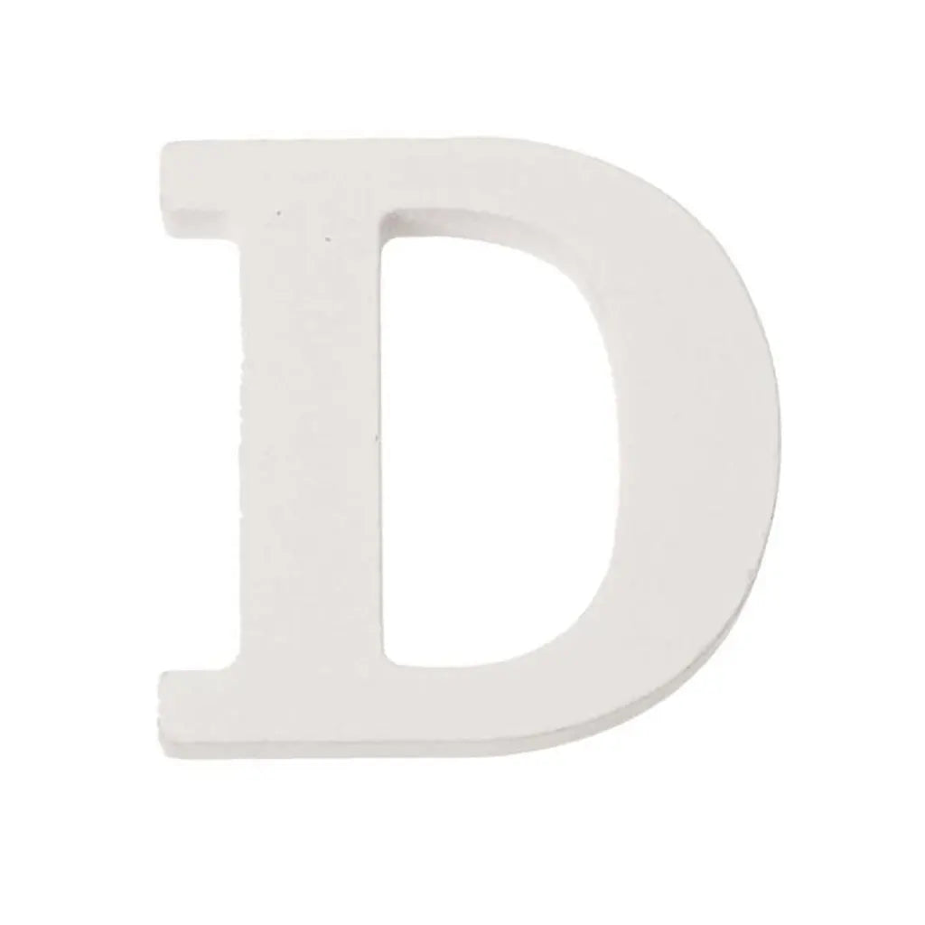 Letter D MDF 5.5x0.9cm, 1pc