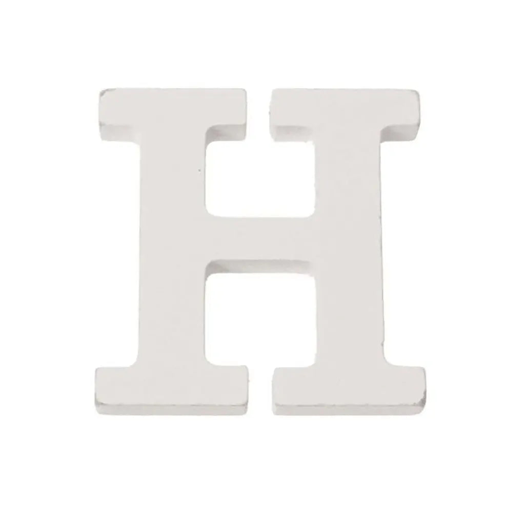 Letter H MDF 5.5x0.9cm, 1pc