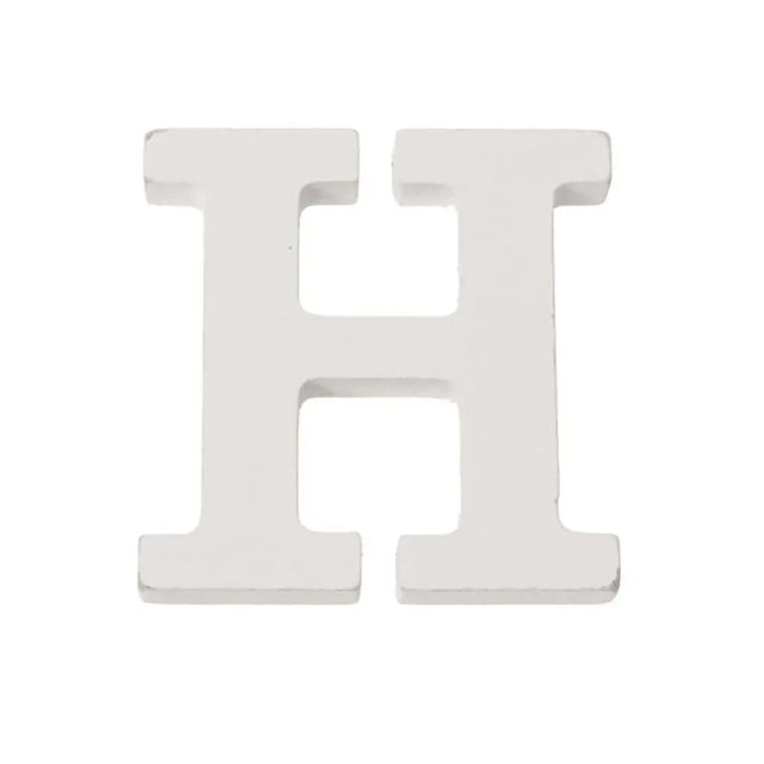 Letter H MDF 5.5x0.9cm, 1pc