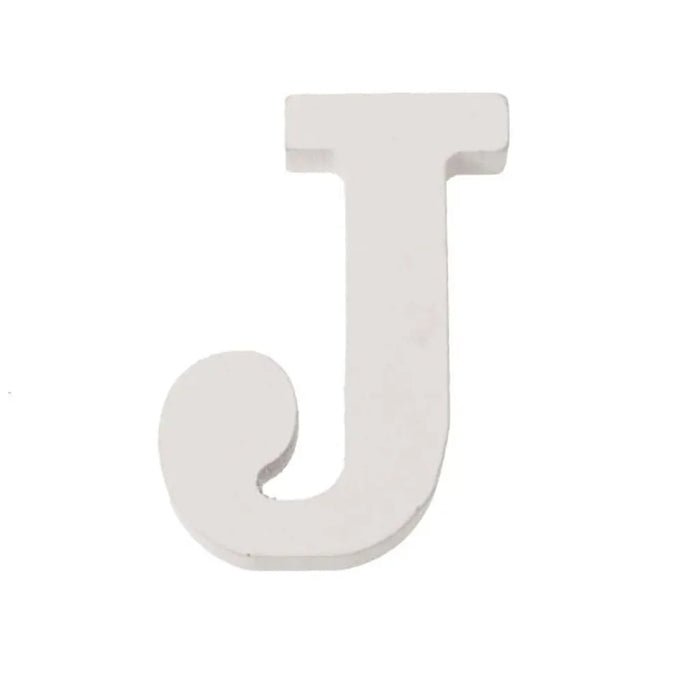 Letter J MDF 5.5x0.9cm, 1pc
