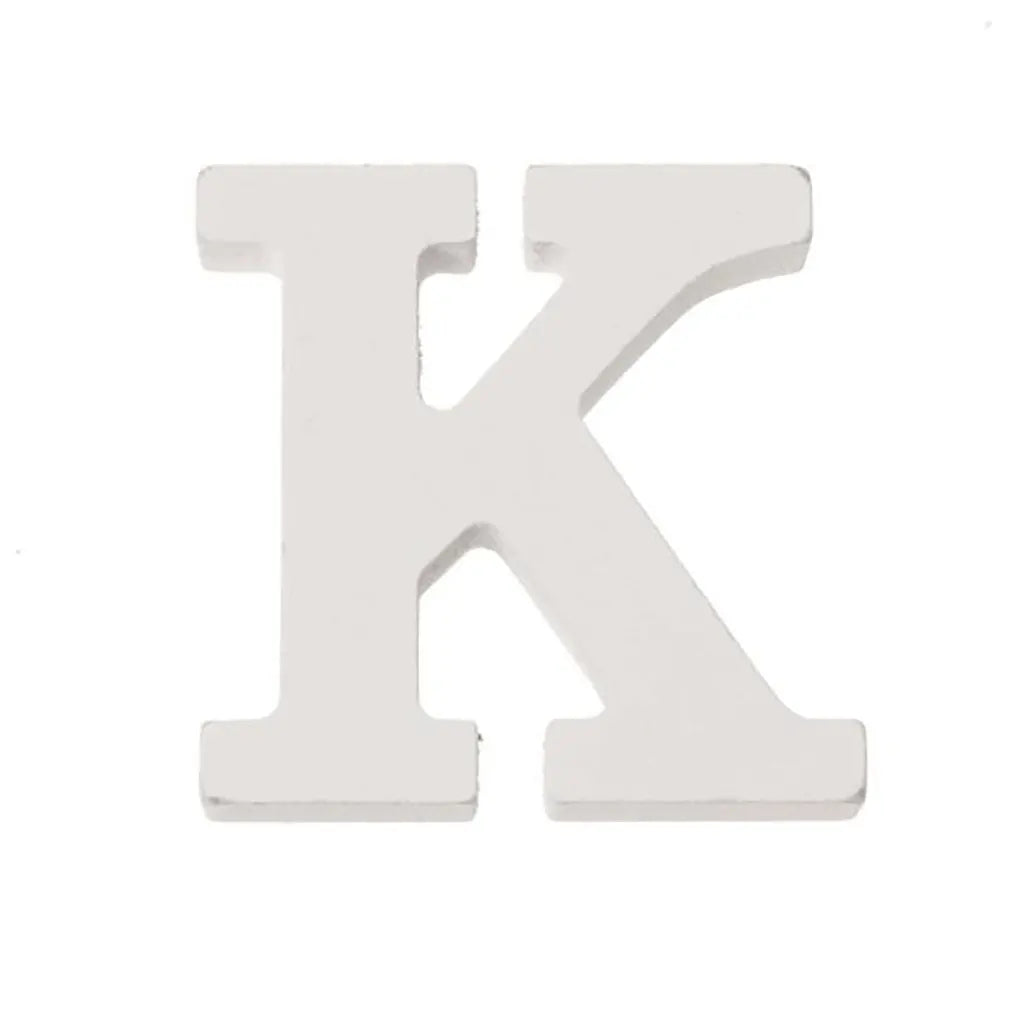 Letter K MDF 5.5x0.9cm, 1pc