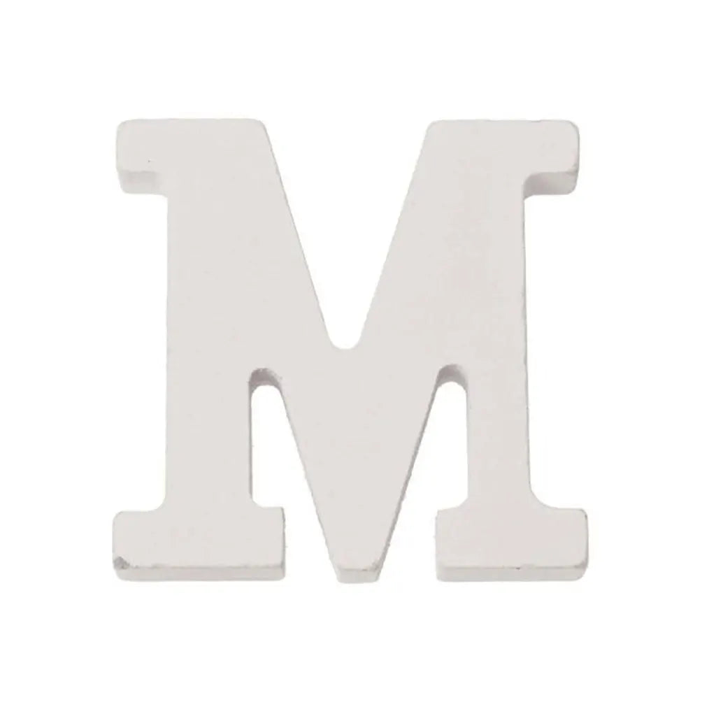 Letter M MDF 5.5x0.9cm, 1pc